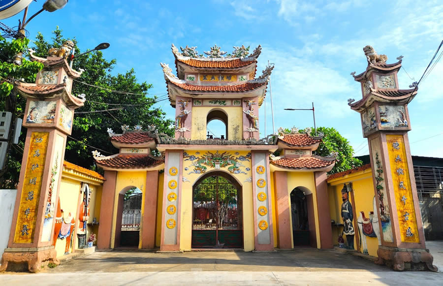 Đền Chiêu Trưng Vương ở Thạch Hà Hà Tĩnh thờ Tướng Lê Khôi