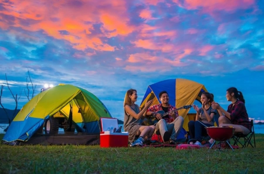 Địa điểm lều cắm trại lý tưởng cho giới trẻ thành Vinh Nghệ An